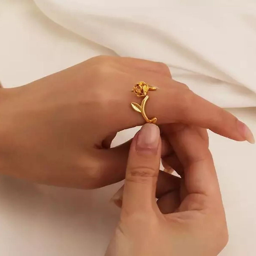 Rosa Open Ended Ring
