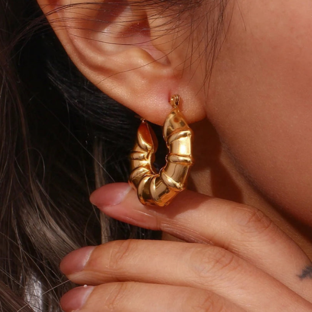 Dior Chunky Hoops