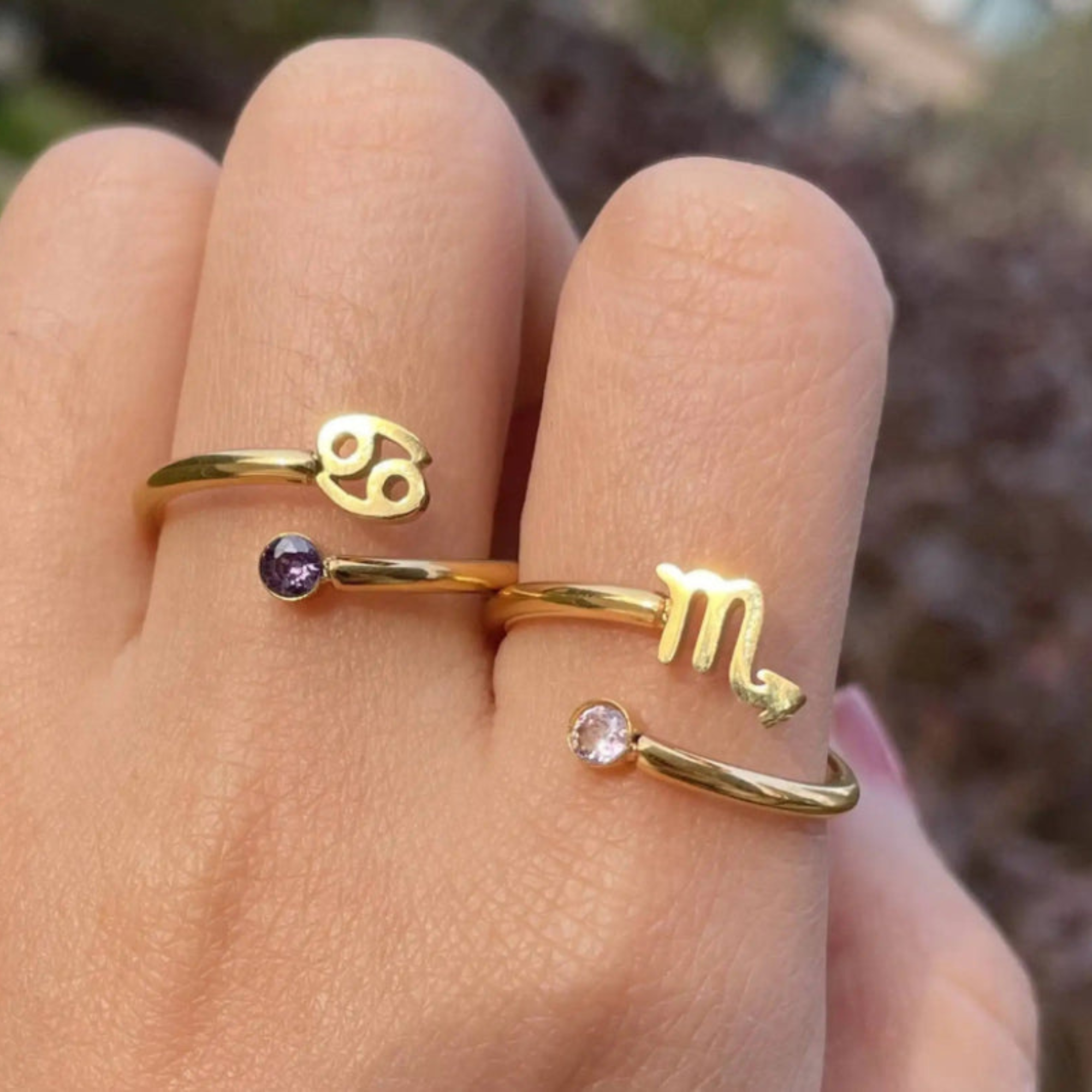 Zodiac Sign Rings