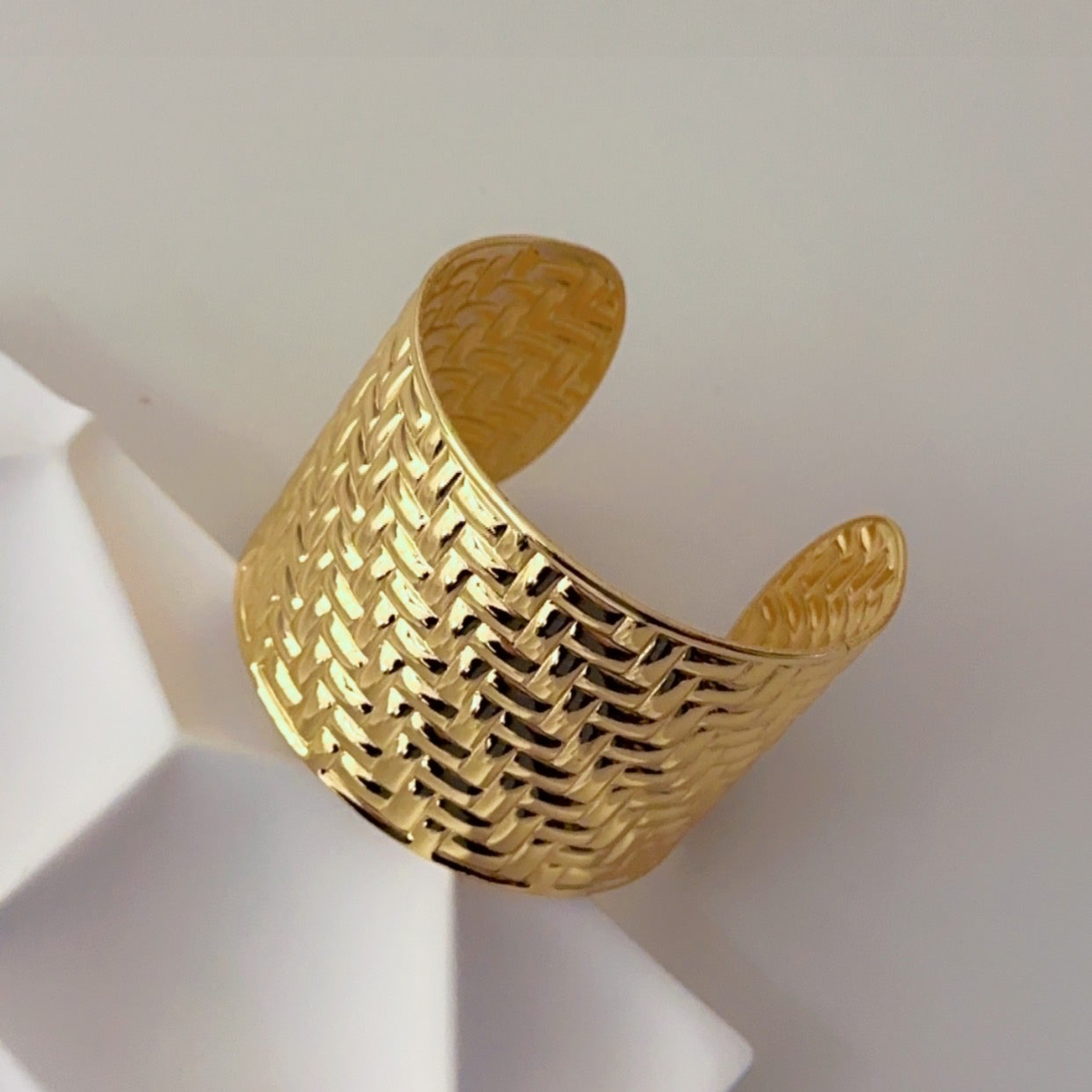 Geometric Luxe Cuff