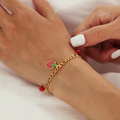 Strawberry Charm Bracelet