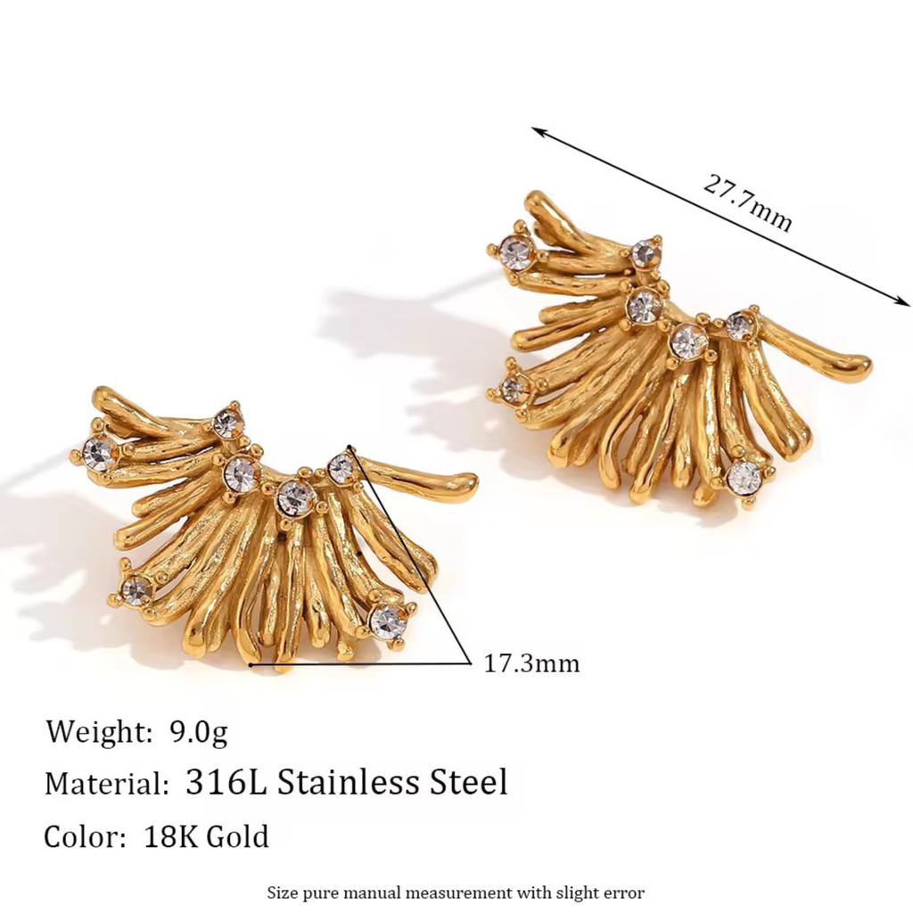 Celestial Ember Earrings