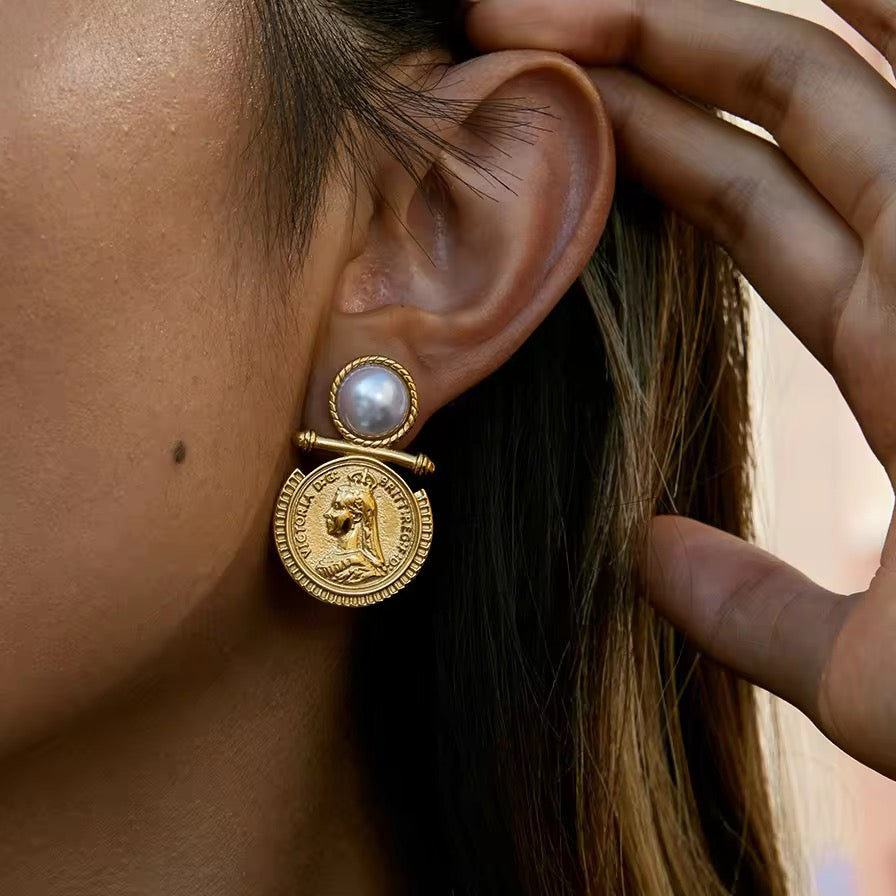 Legacy Coin Earrings