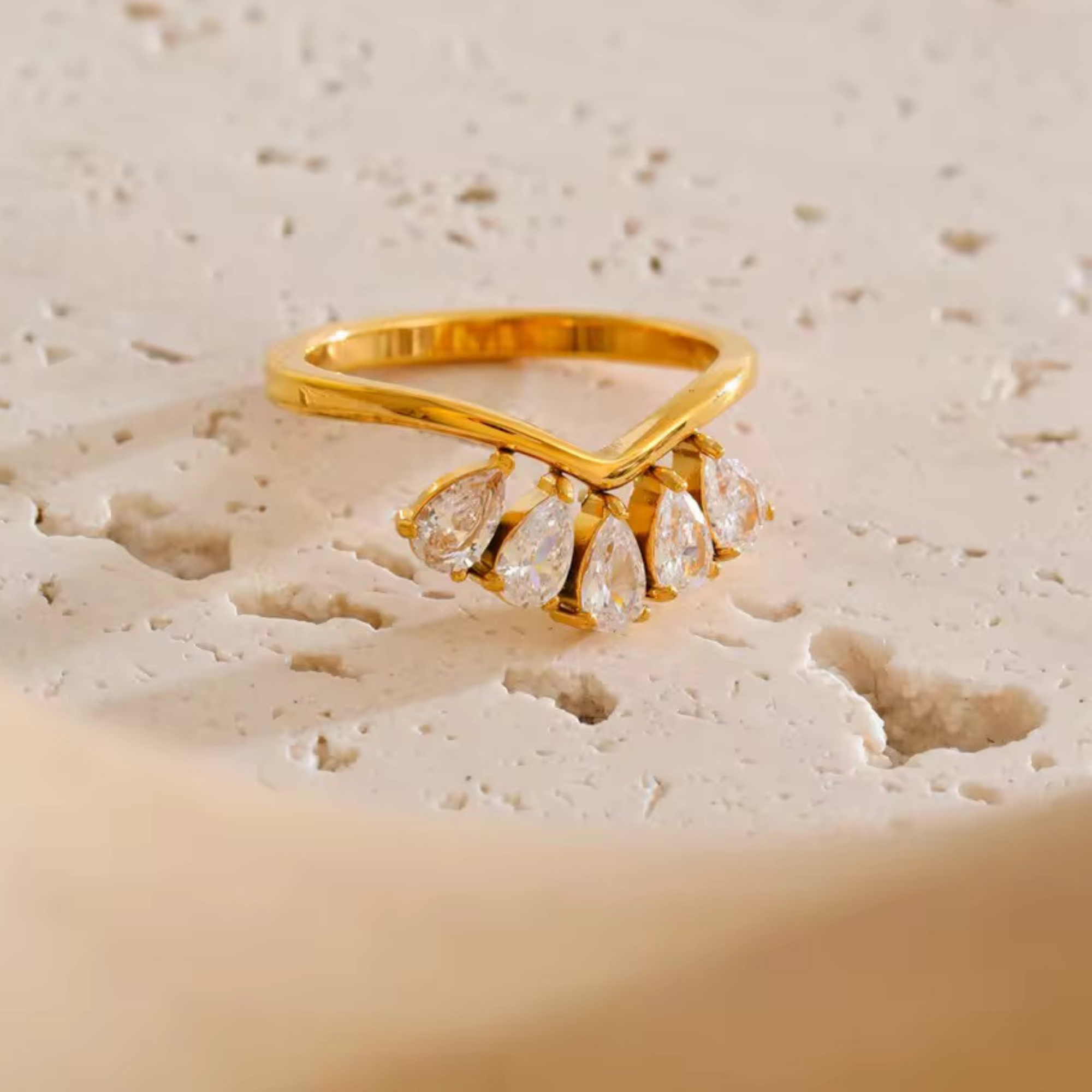 Celeste Crown Ring