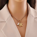 Kristi Triple Charm Necklace