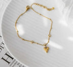 Mi Amore Heart Anklet