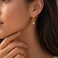 Zircon Drop Dangler