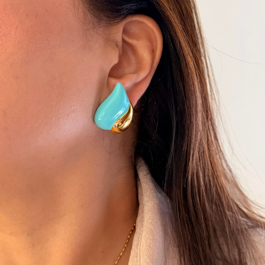 Sculpted Bloom Earrings