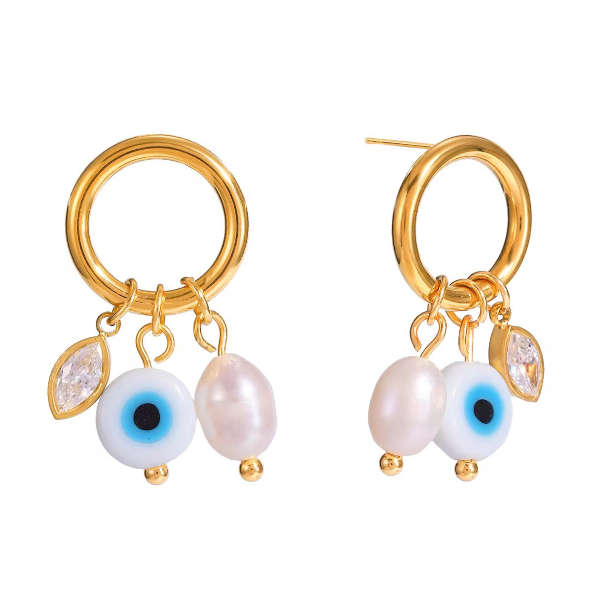 Amulette Hoops