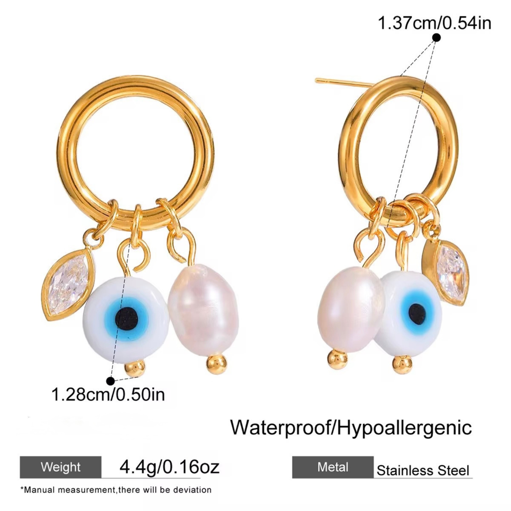 Amulette Hoops