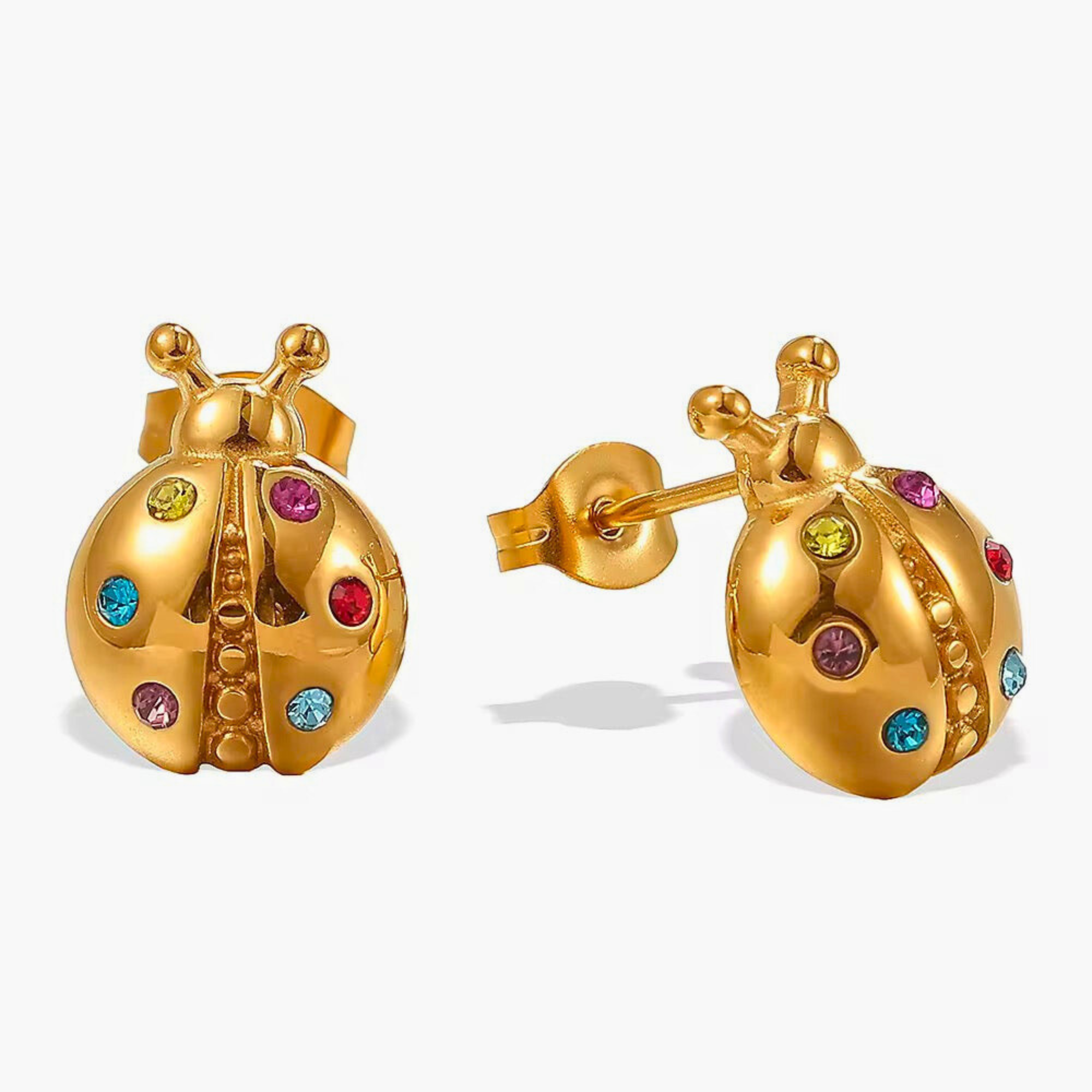 LadyBug Studs