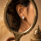 Opaline Studs
