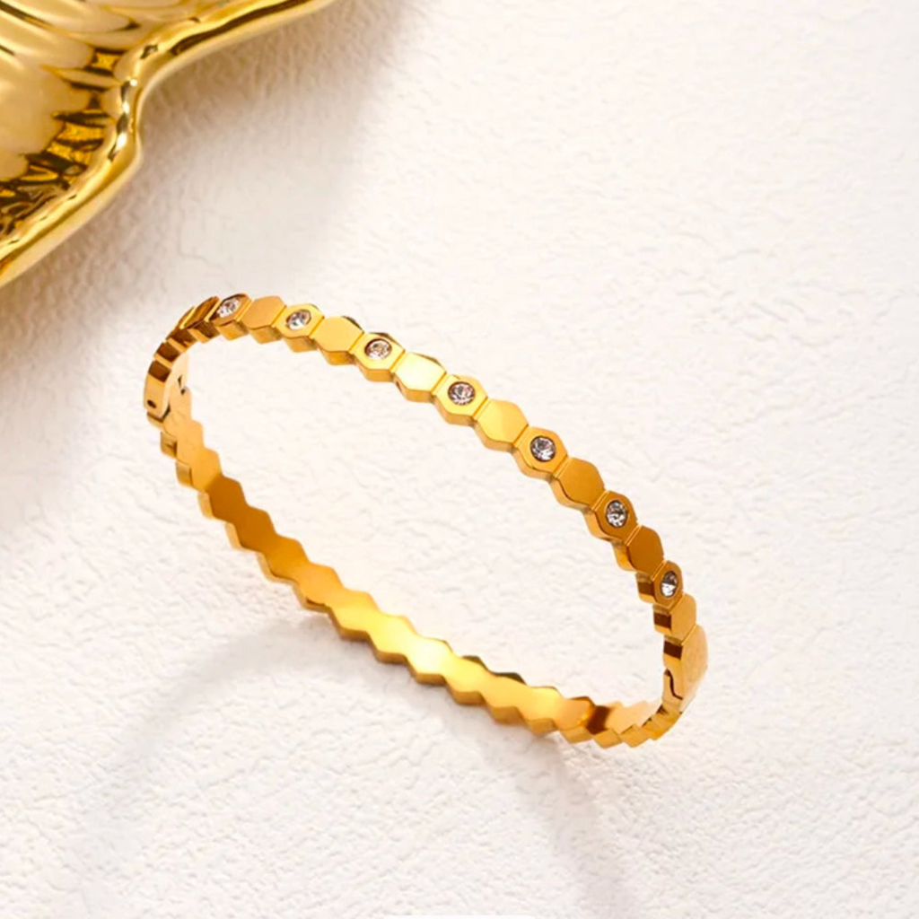 Zircon Hive Bracelet